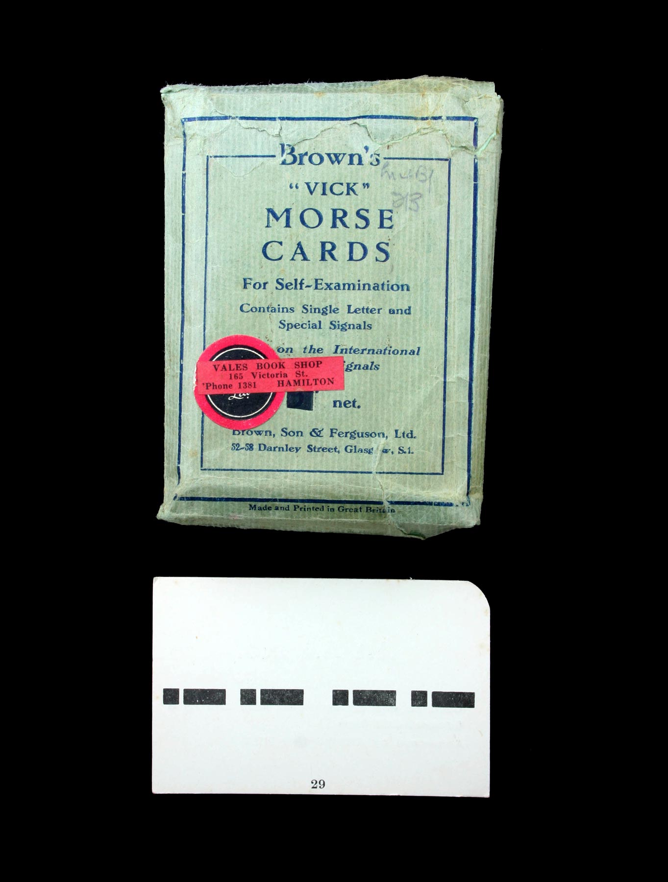 Morse Cards and Signaller HC66
