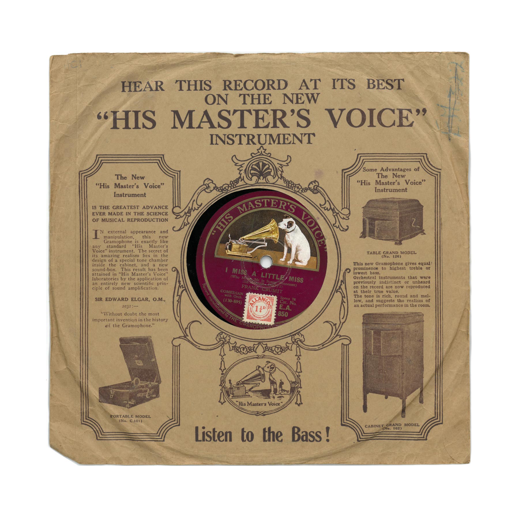 Gramophone Records HC143/1-3