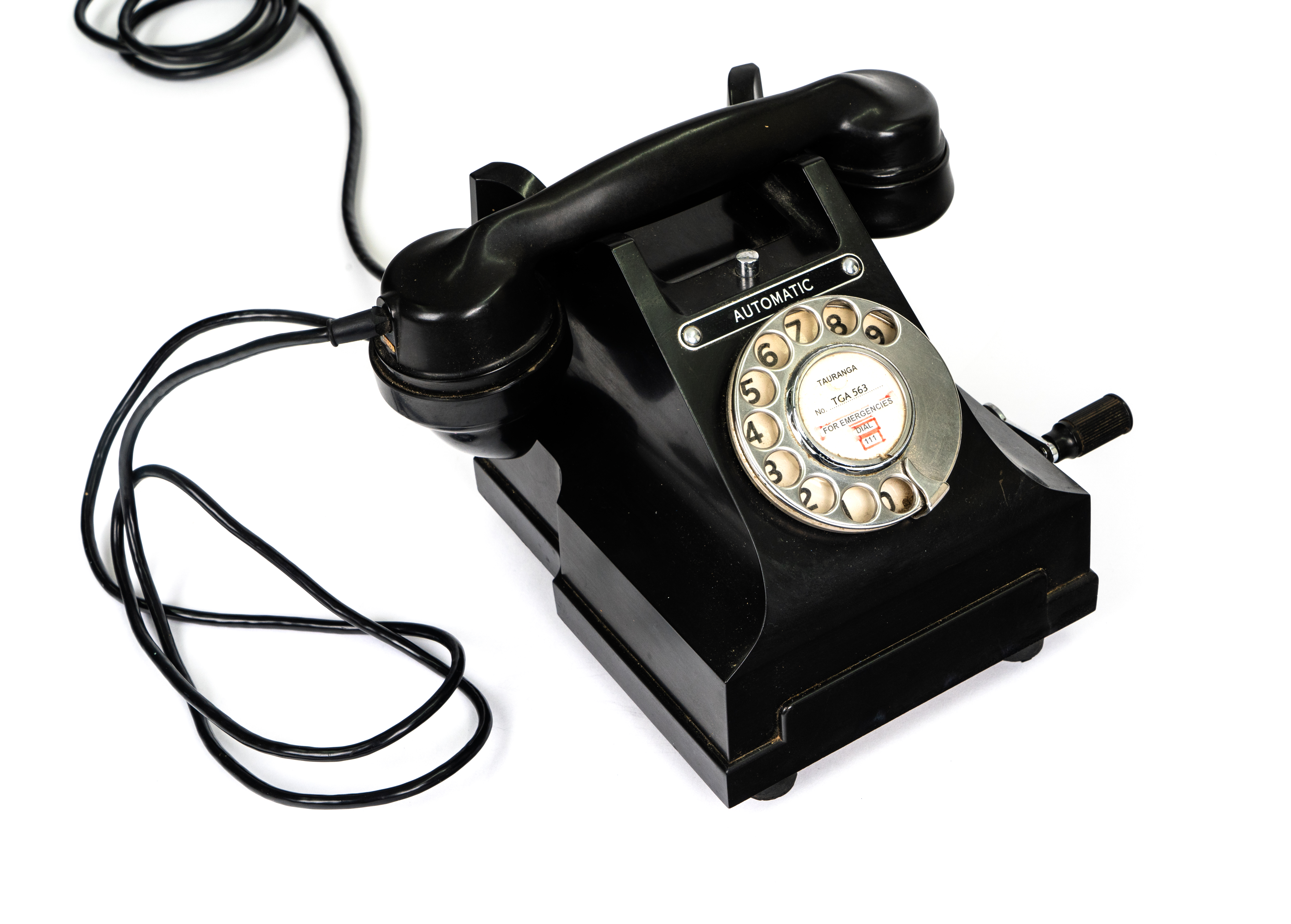 Black dial telephone HC46